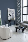 Échantillon Acacia Bleu Foncé