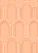 Échantillon Geneviève Rose Orangé 